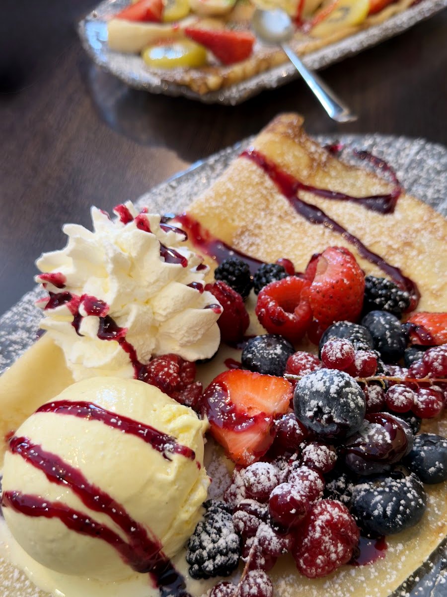 Crêpes at Brasserie des Arts
